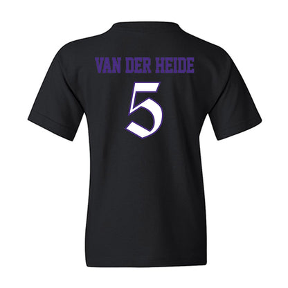 Northwestern - NCAA Men's Soccer : Dimas Van der Heide - Youth T-Shirt-1