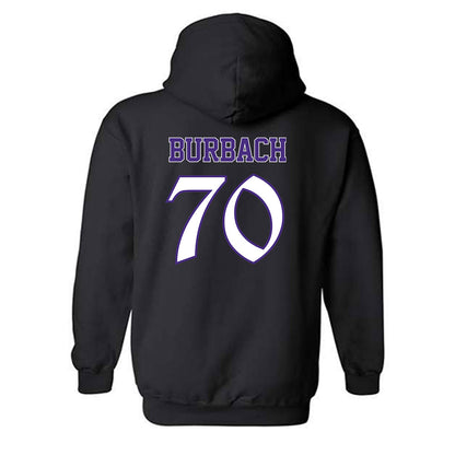 Northwestern - NCAA Football : Leighton Burbach - Hooded Sweatshirt-1