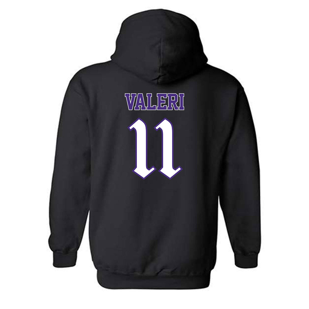 Northwestern - NCAA Football : Seth Valeri - Hooded Sweatshirt-1