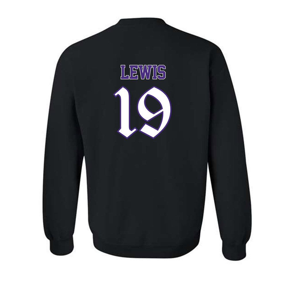 Northwestern - NCAA Football : J.J. Lewis - Crewneck Sweatshirt-1