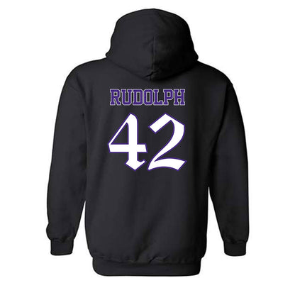 Northwestern - NCAA Women's Lacrosse : Hannah Rudolph - Hooded Sweatshirt-1