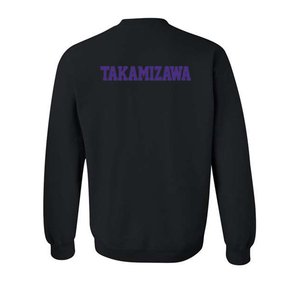 Northwestern - NCAA Women's Fencing : Yukari Takamizawa - Crewneck Sweatshirt-1