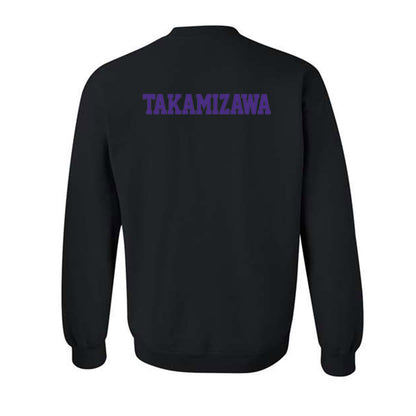 Northwestern - NCAA Women's Fencing : Yukari Takamizawa - Crewneck Sweatshirt-1