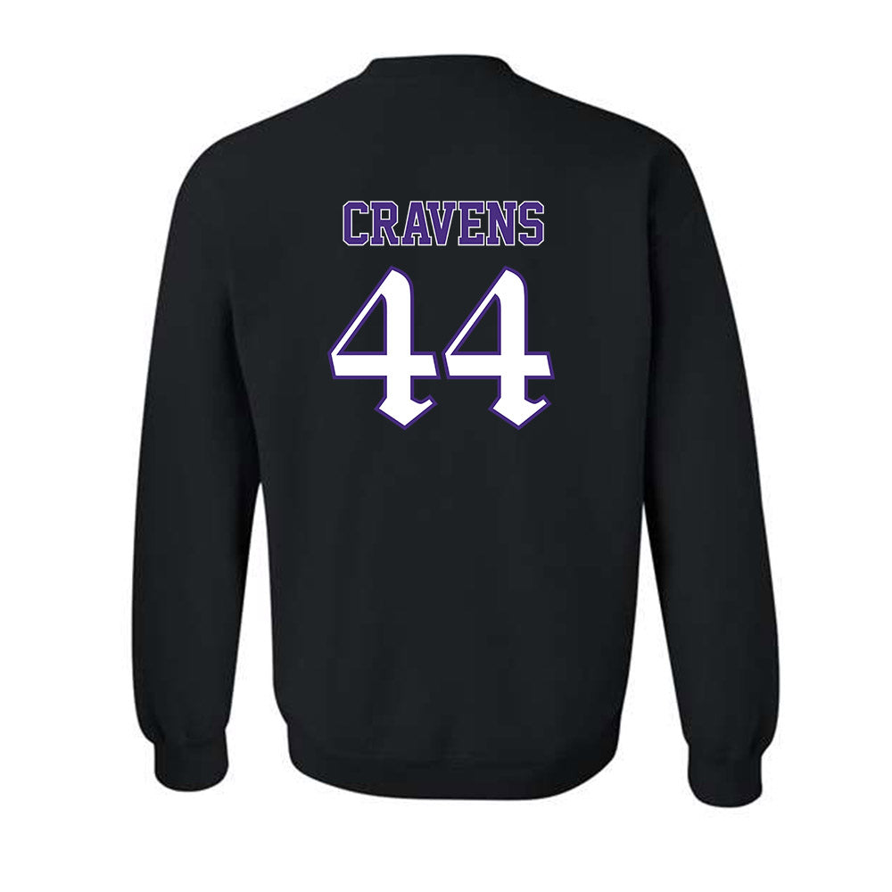 Northwestern - NCAA Baseball : Colton Cravens - Crewneck Sweatshirt-1