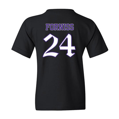 Northwestern - NCAA Baseball : Christian Forniss - Youth T-Shirt-1
