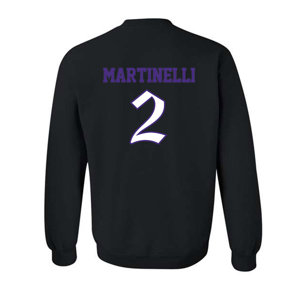 Northwestern - NCAA Men's Basketball : Nick Martinelli - Crewneck Sweatshirt-1