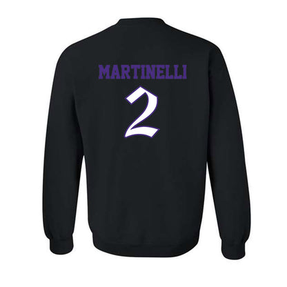 Northwestern - NCAA Men's Basketball : Nick Martinelli - Crewneck Sweatshirt-1