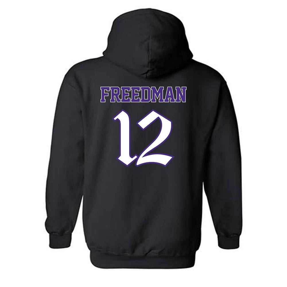 Northwestern - NCAA Women's Field Hockey : Jess Freedman - Hooded Sweatshirt-1