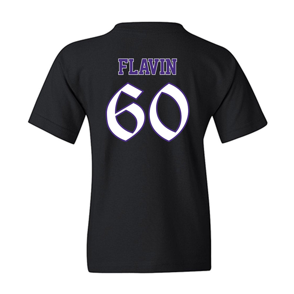 Northwestern - NCAA Football : Hayden Flavin - Youth T-Shirt-1
