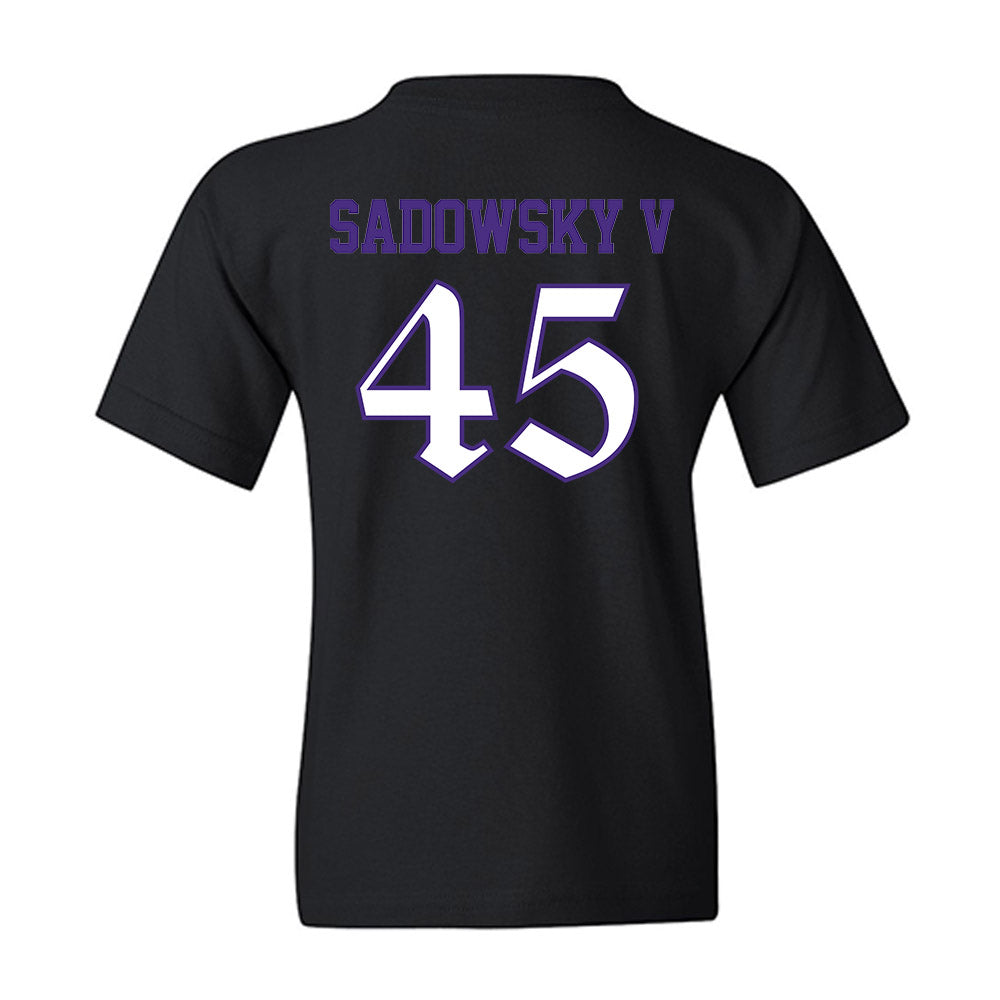 Northwestern - NCAA Football : Jack Sadowsky V - Youth T-Shirt-1