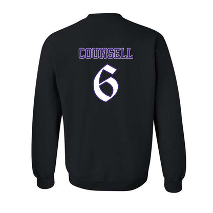 Northwestern - NCAA Baseball : Jack Counsell - Crewneck Sweatshirt-1
