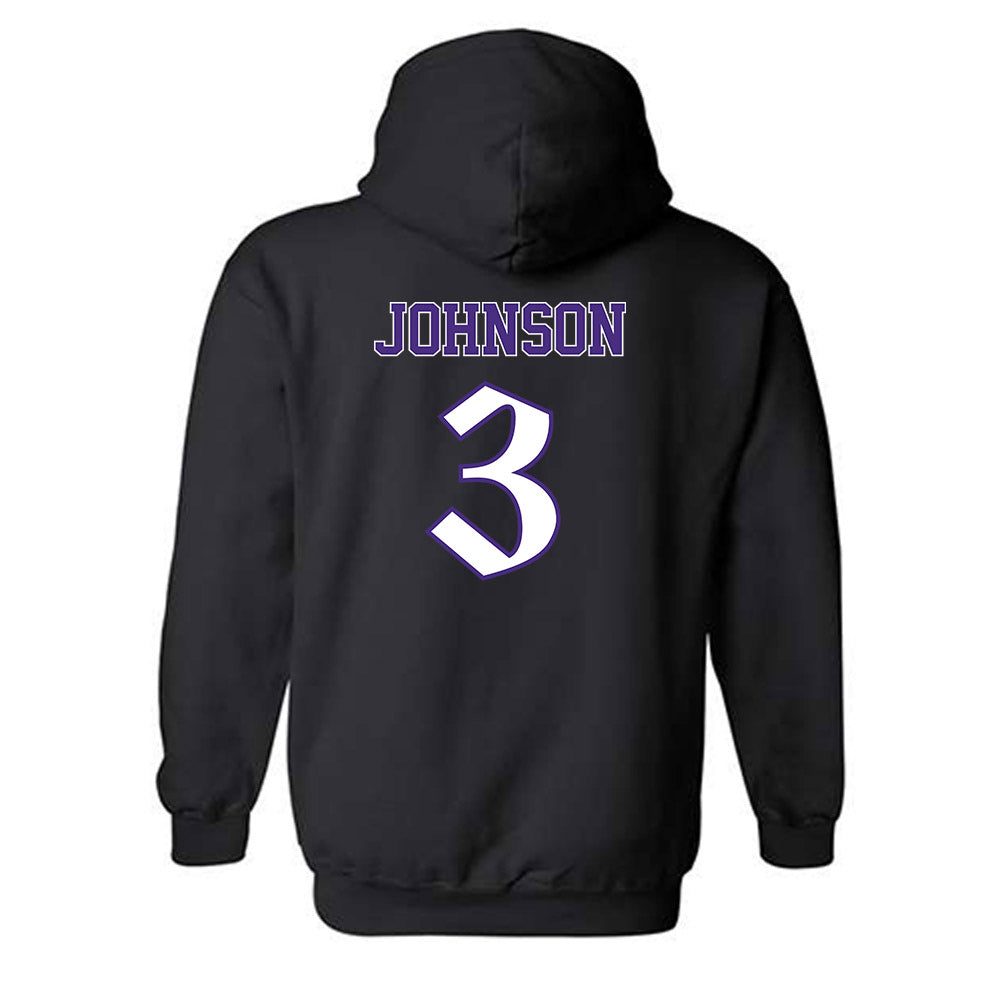 Northwestern - NCAA Men's Soccer : Andrew Johnson - Hooded Sweatshirt-1