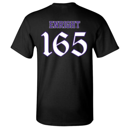 Northwestern - NCAA Wrestling : Eddie Enright - T-Shirt-1