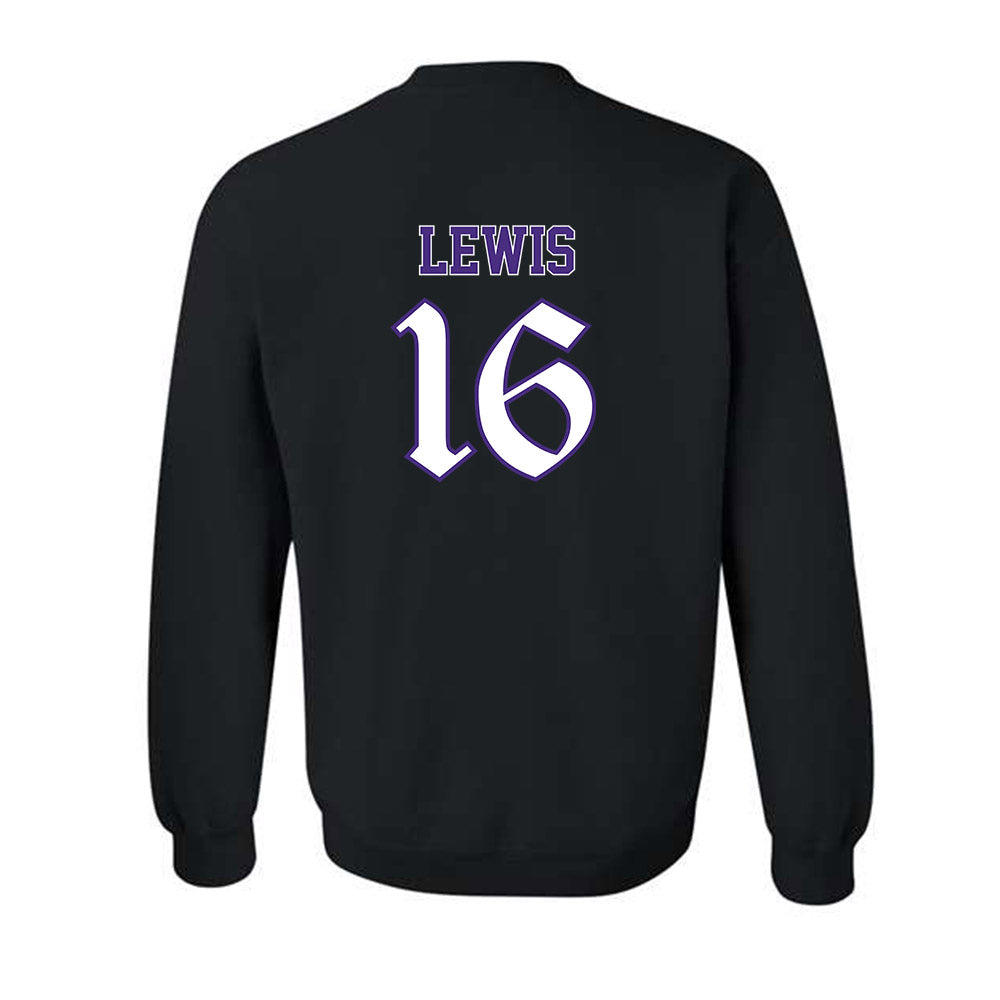 Northwestern - NCAA Football : J.J. Lewis - Crewneck Sweatshirt-1