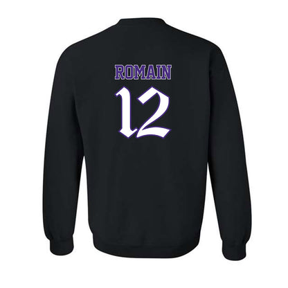 Northwestern - NCAA Football : Marcus Romain - Crewneck Sweatshirt-1