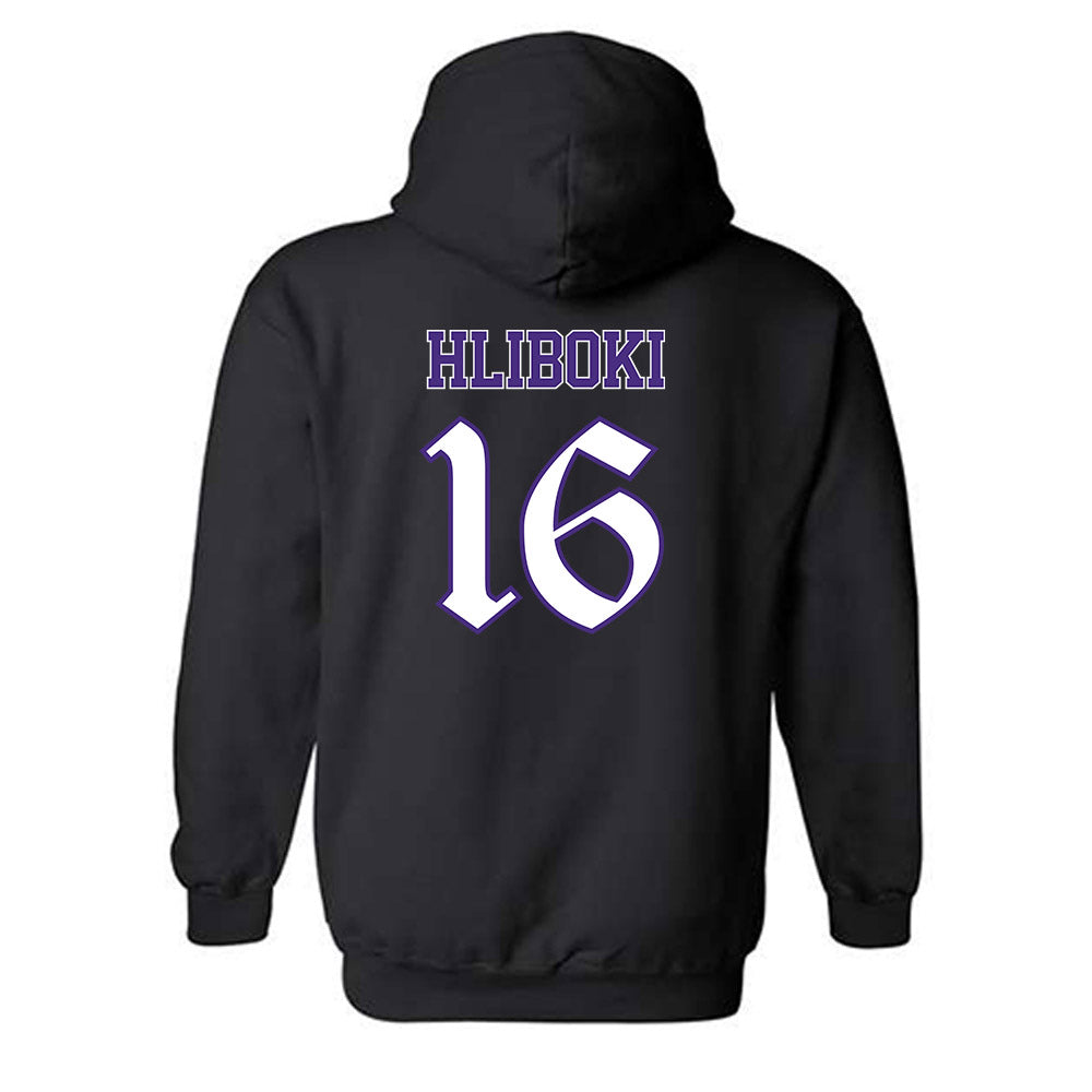 Northwestern - NCAA Baseball : Sam Hliboki - Hooded Sweatshirt-1