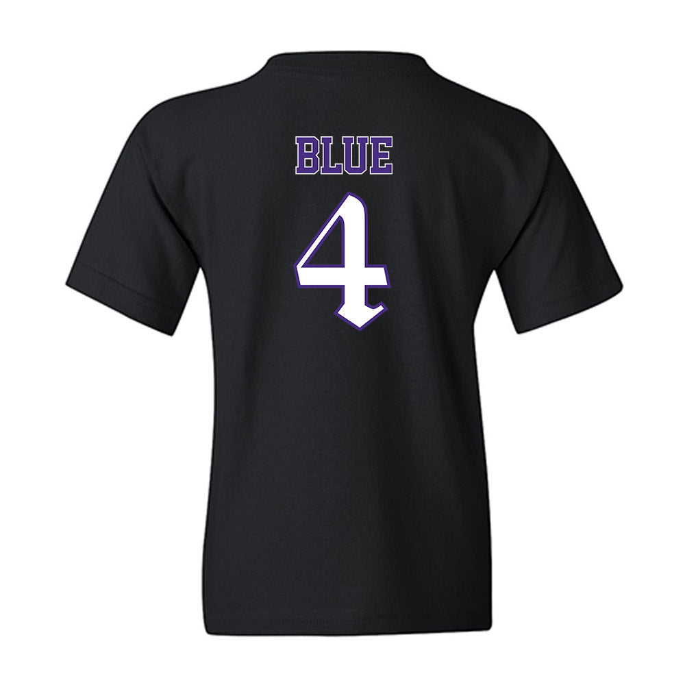 Northwestern - NCAA Women's Basketball : Lexi Blue - Youth T-Shirt-1