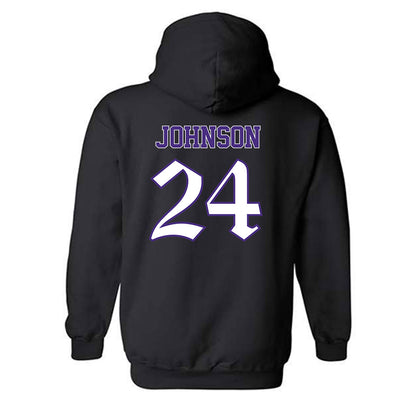 Northwestern - NCAA Football : Jamaal Johnson - Hooded Sweatshirt-1