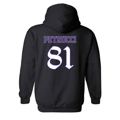 Northwestern - NCAA Football : Christopher Petrucci - Hooded Sweatshirt-1