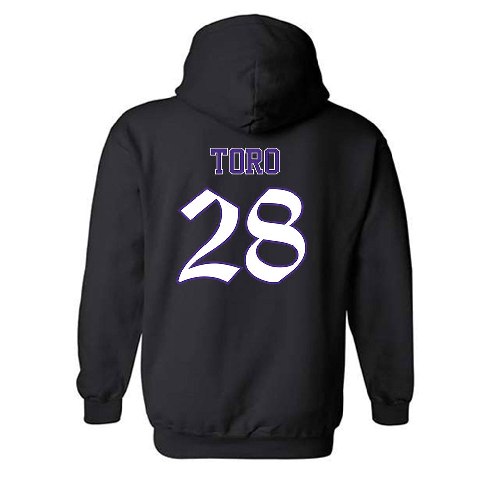 Northwestern - NCAA Men's Soccer : Luca Toro - Hooded Sweatshirt-1