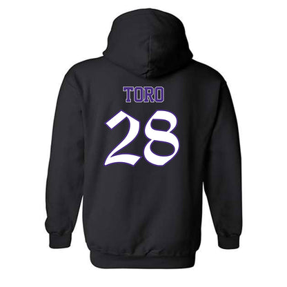 Northwestern - NCAA Men's Soccer : Luca Toro - Hooded Sweatshirt-1