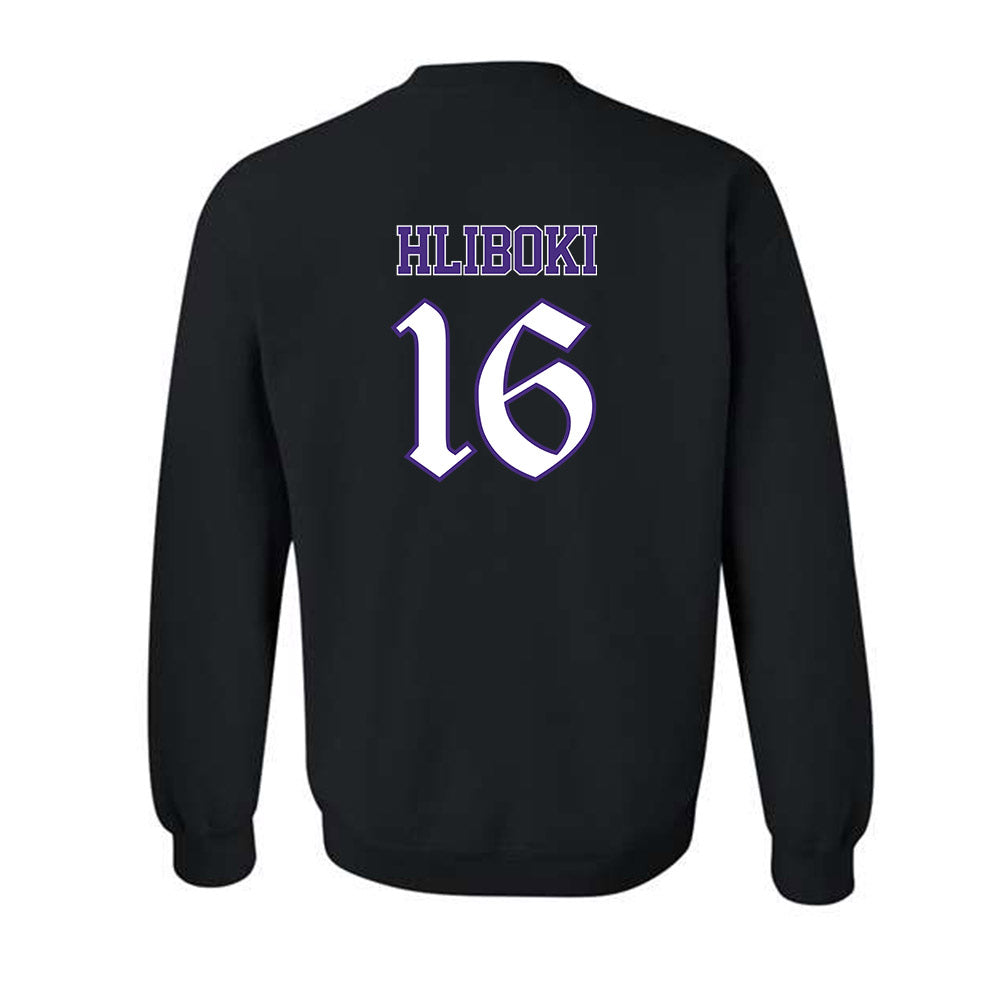 Northwestern - NCAA Baseball : Sam Hliboki - Crewneck Sweatshirt-1