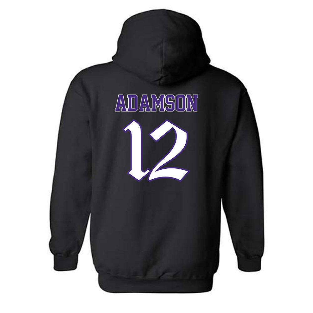Northwestern - NCAA Women's Lacrosse : Olivia Adamson - Hooded Sweatshirt-1