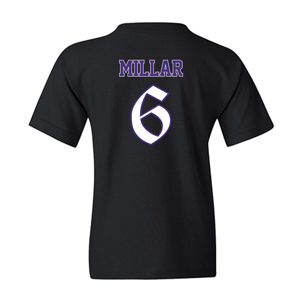 Northwestern - NCAA Men's Soccer : Andrew Millar - Youth T-Shirt-1