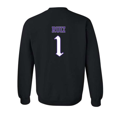 Northwestern - NCAA Baseball : Noah Ruiz - Crewneck Sweatshirt-1
