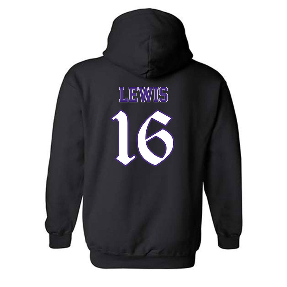 Northwestern - NCAA Football : J.J. Lewis - Hooded Sweatshirt-1