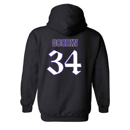 Northwestern - NCAA Women's Soccer : Ava Goodin - Hooded Sweatshirt-1