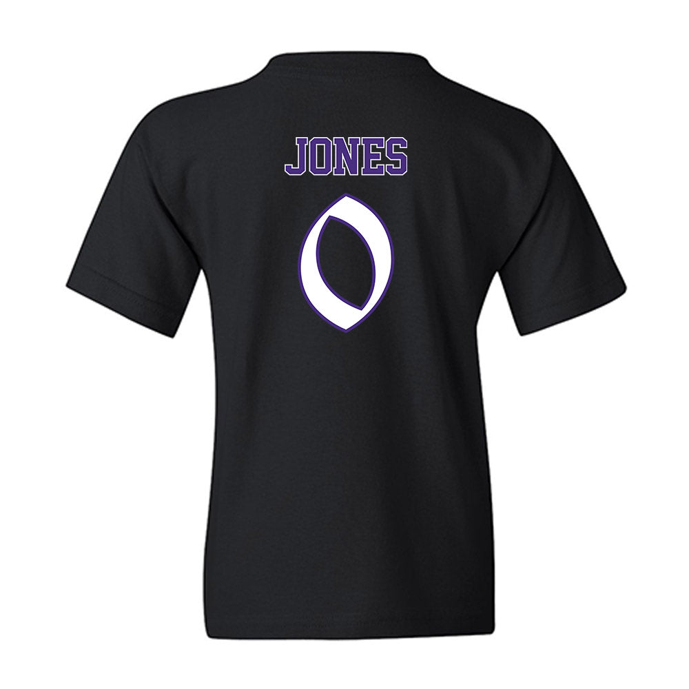 Northwestern - NCAA Football : Alijah Jones - Youth T-Shirt-1