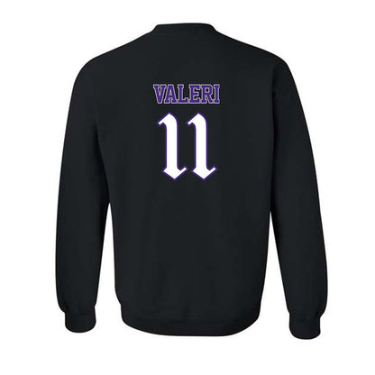 Northwestern - NCAA Football : Seth Valeri - Crewneck Sweatshirt-1