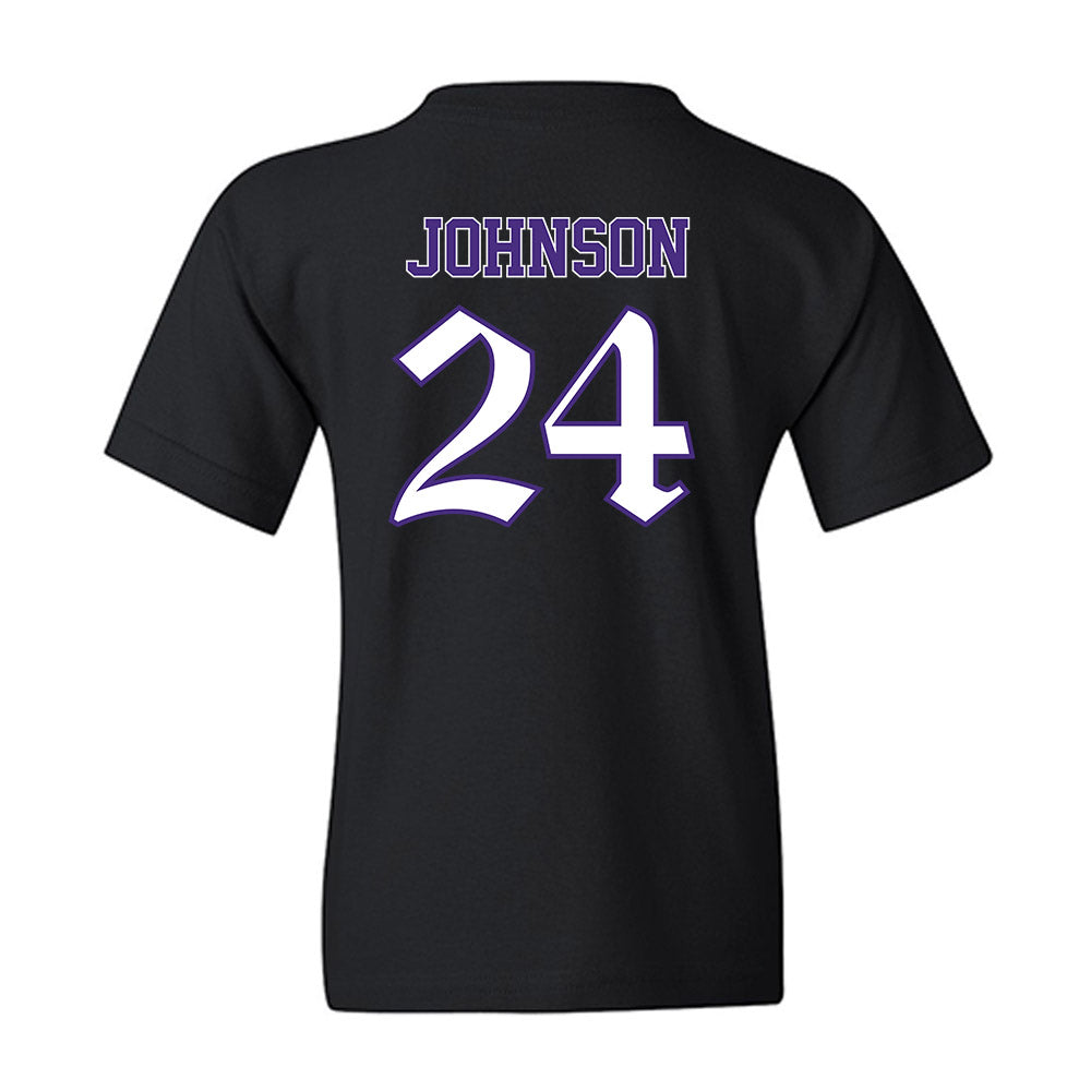 Northwestern - NCAA Football : Jamaal Johnson - Youth T-Shirt-1