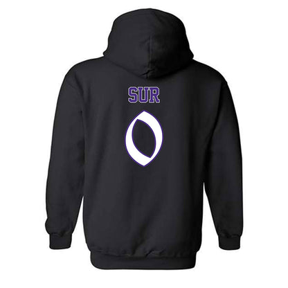 Northwestern - NCAA Football : Noah Sur - Hooded Sweatshirt-1