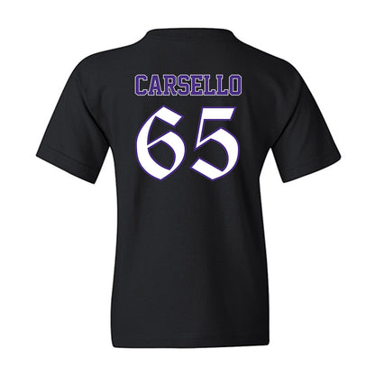 Northwestern - NCAA Football : Jackson Carsello - Youth T-Shirt-1