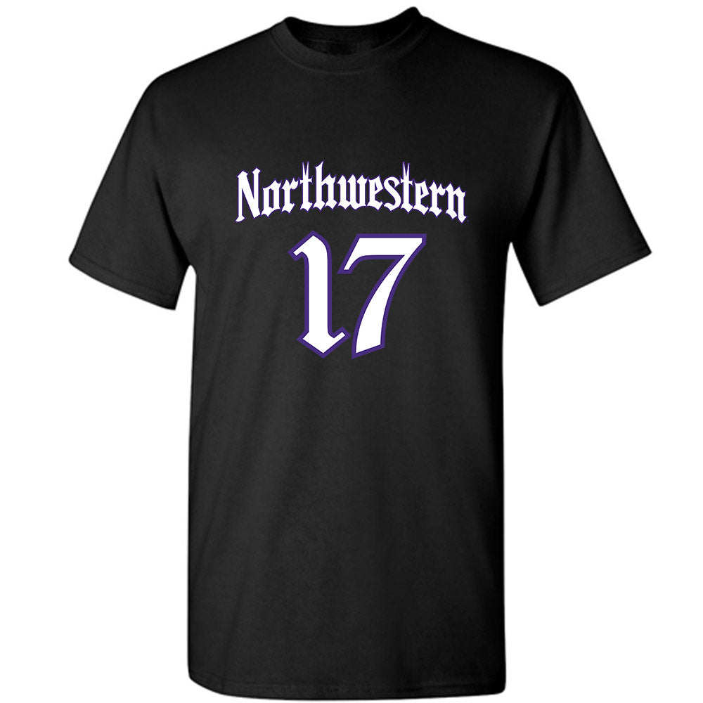 Northwestern - NCAA Football : Griffin Wilde - T-Shirt-0