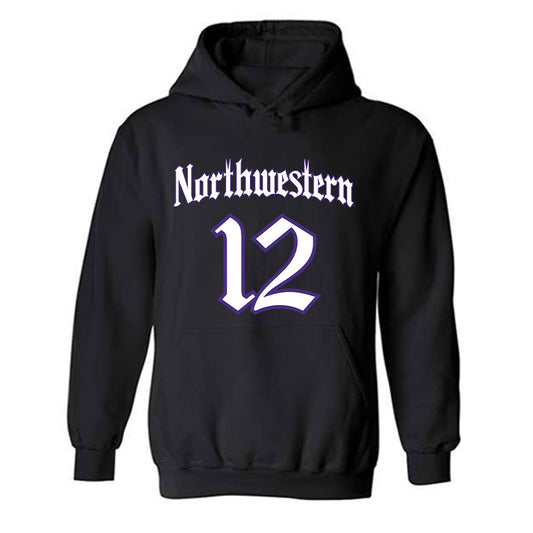 Northwestern - NCAA Football : Gabriel Davis-Ray - Hooded Sweatshirt-0