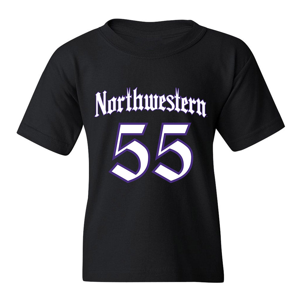 Northwestern - NCAA Women's Lacrosse : Francesca Argentieri - Youth T-Shirt
