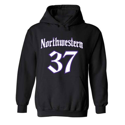 Northwestern - NCAA Women's Lacrosse : Kyle Finnell - Hooded Sweatshirt-0
