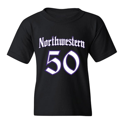 Northwestern - NCAA Football : Qayvier Johnson - Youth T-Shirt-0
