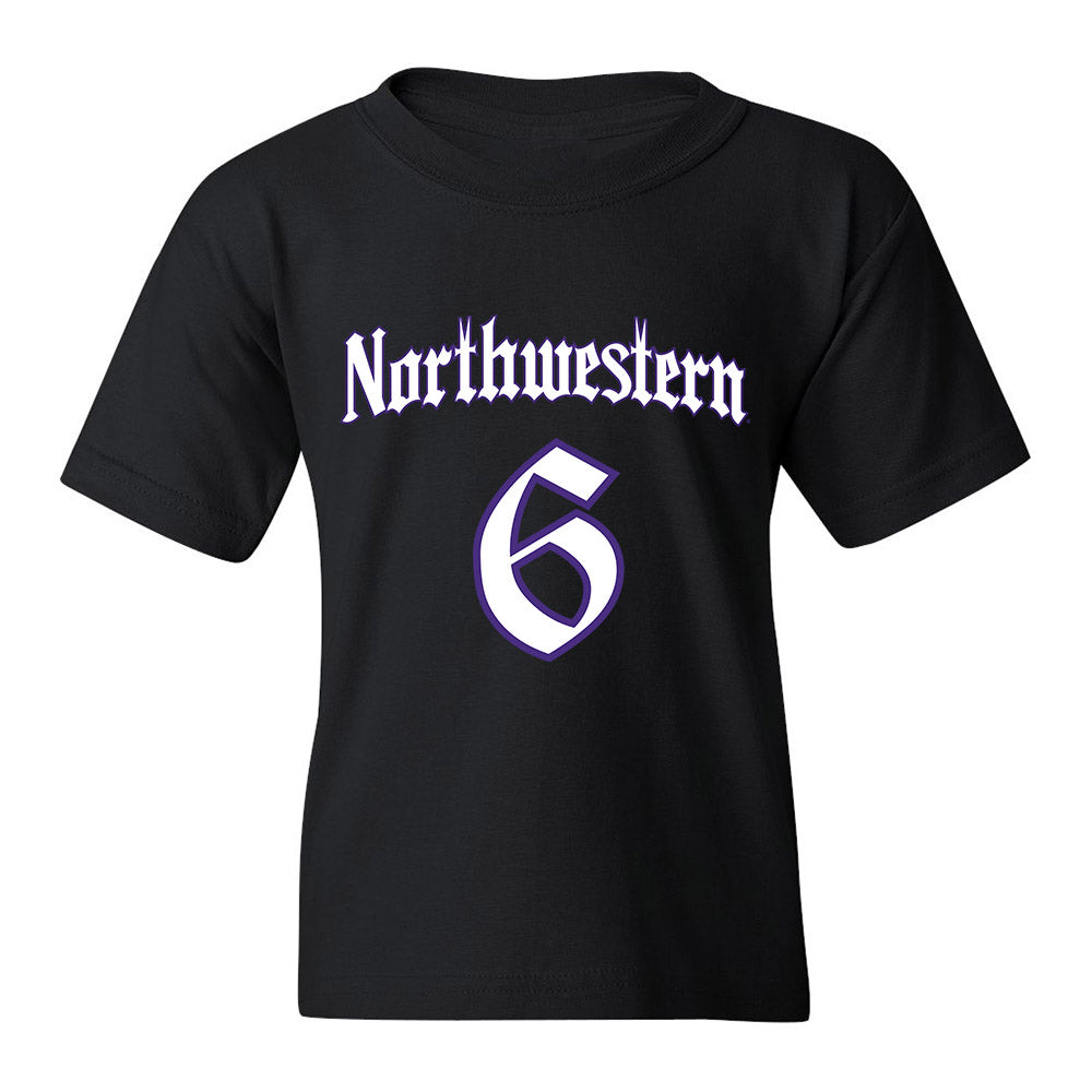Northwestern - NCAA Football : Robert Fitzgerald - Youth T-Shirt
