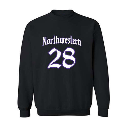 Northwestern - NCAA Men's Soccer : Tre Barrett III - Crewneck Sweatshirt-0