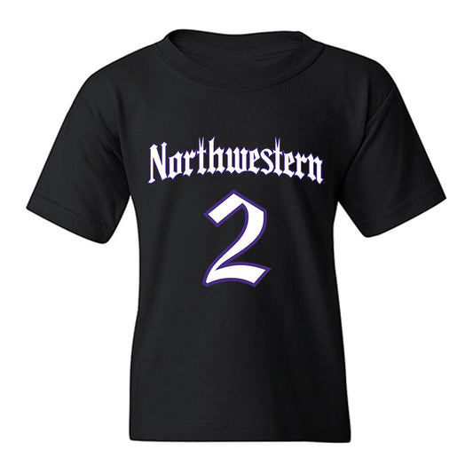Northwestern - NCAA Women's Lacrosse : Jaylen Rosga - Youth T-Shirt-0