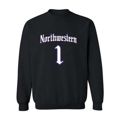 Northwestern - NCAA Baseball : Noah Ruiz - Crewneck Sweatshirt-0