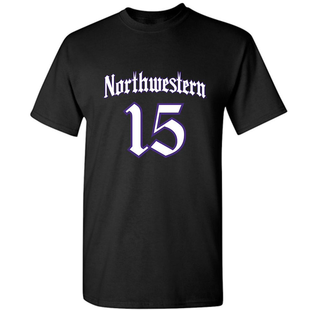 Northwestern - NCAA Women's Soccer : Alex Fallon - T-Shirt-0
