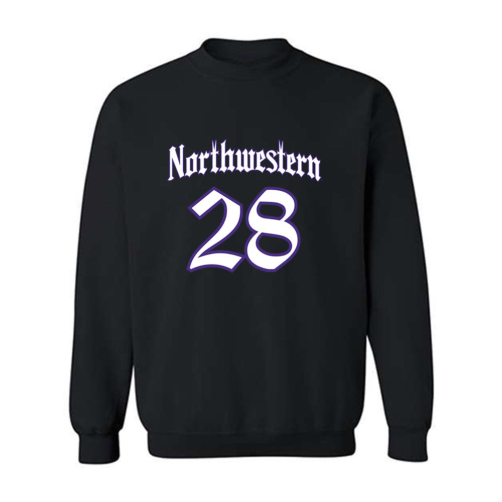 Northwestern - NCAA Football : Timi Oke - Crewneck Sweatshirt-0