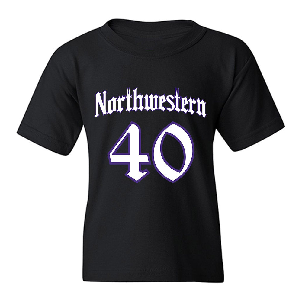 Northwestern - NCAA Football : Jason Reynolds II - Youth T-Shirt-0