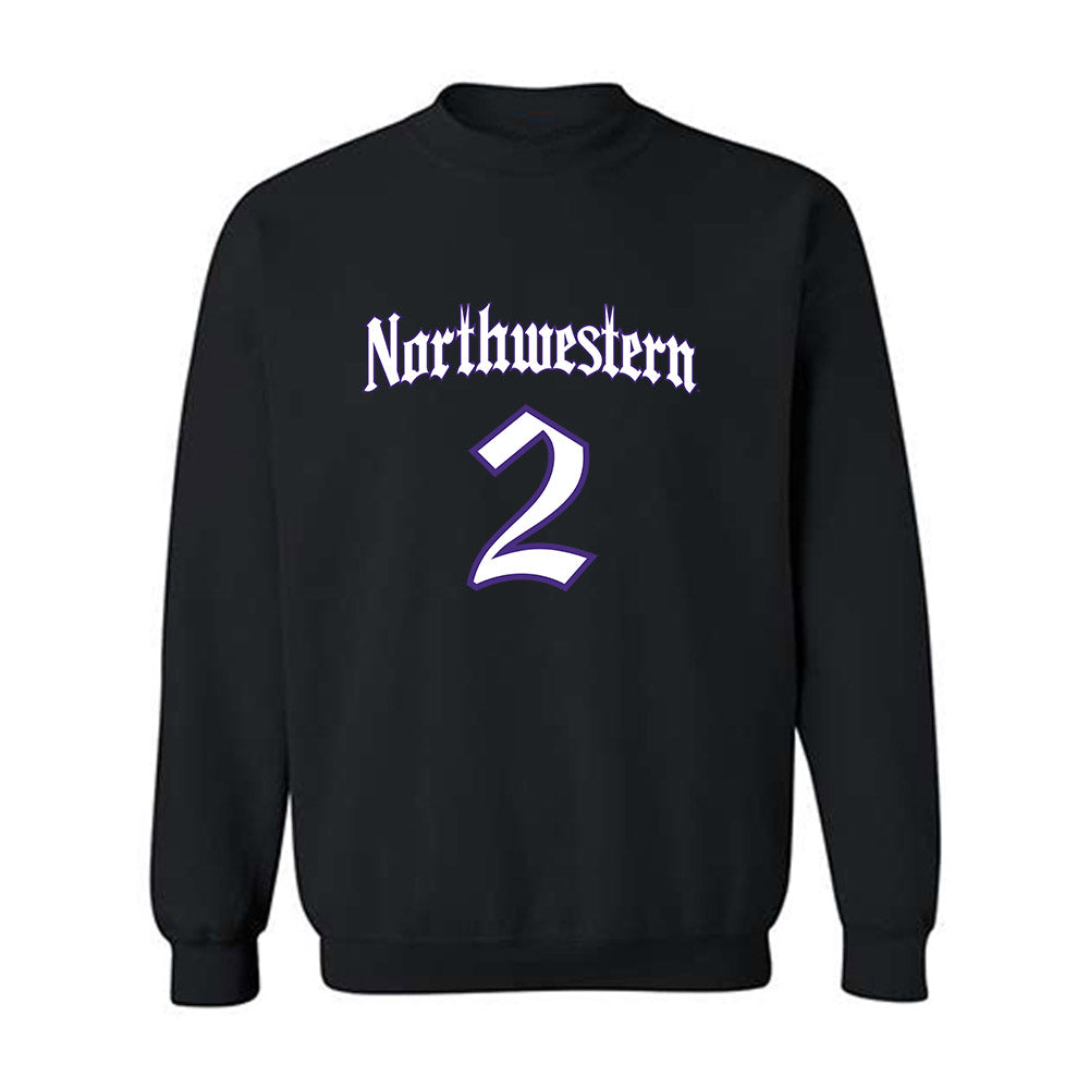 Northwestern - NCAA Football : Kobie McKinzie - Crewneck Sweatshirt-0