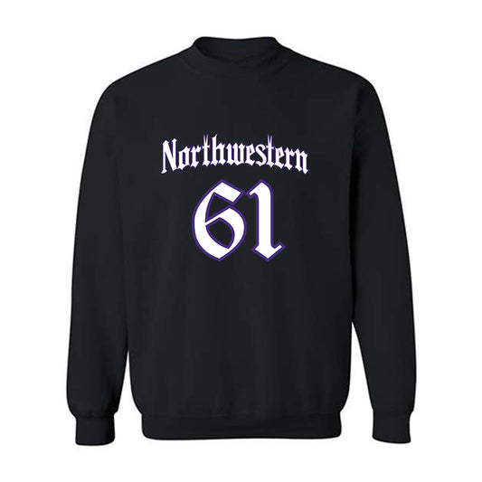 Northwestern - NCAA Football : David Anchondo - Crewneck Sweatshirt-0